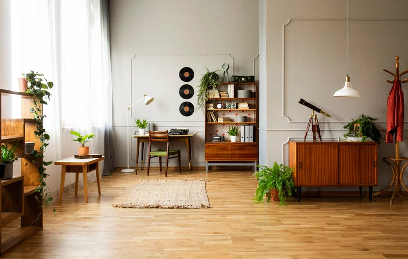 Intérieur aménagé avec goût et vintage